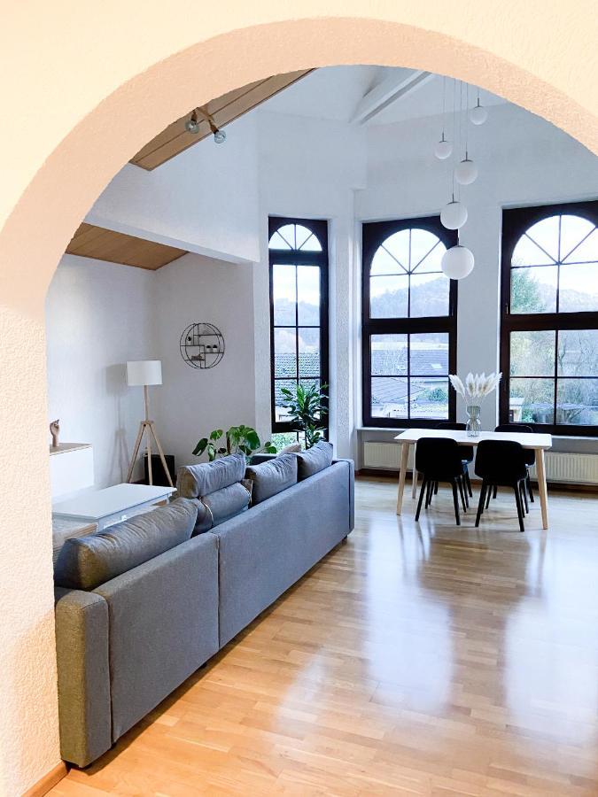 Ferienwohnung Burgpanorama ดาห์น ภายนอก รูปภาพ