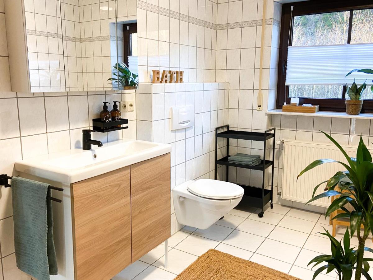 Ferienwohnung Burgpanorama ดาห์น ภายนอก รูปภาพ